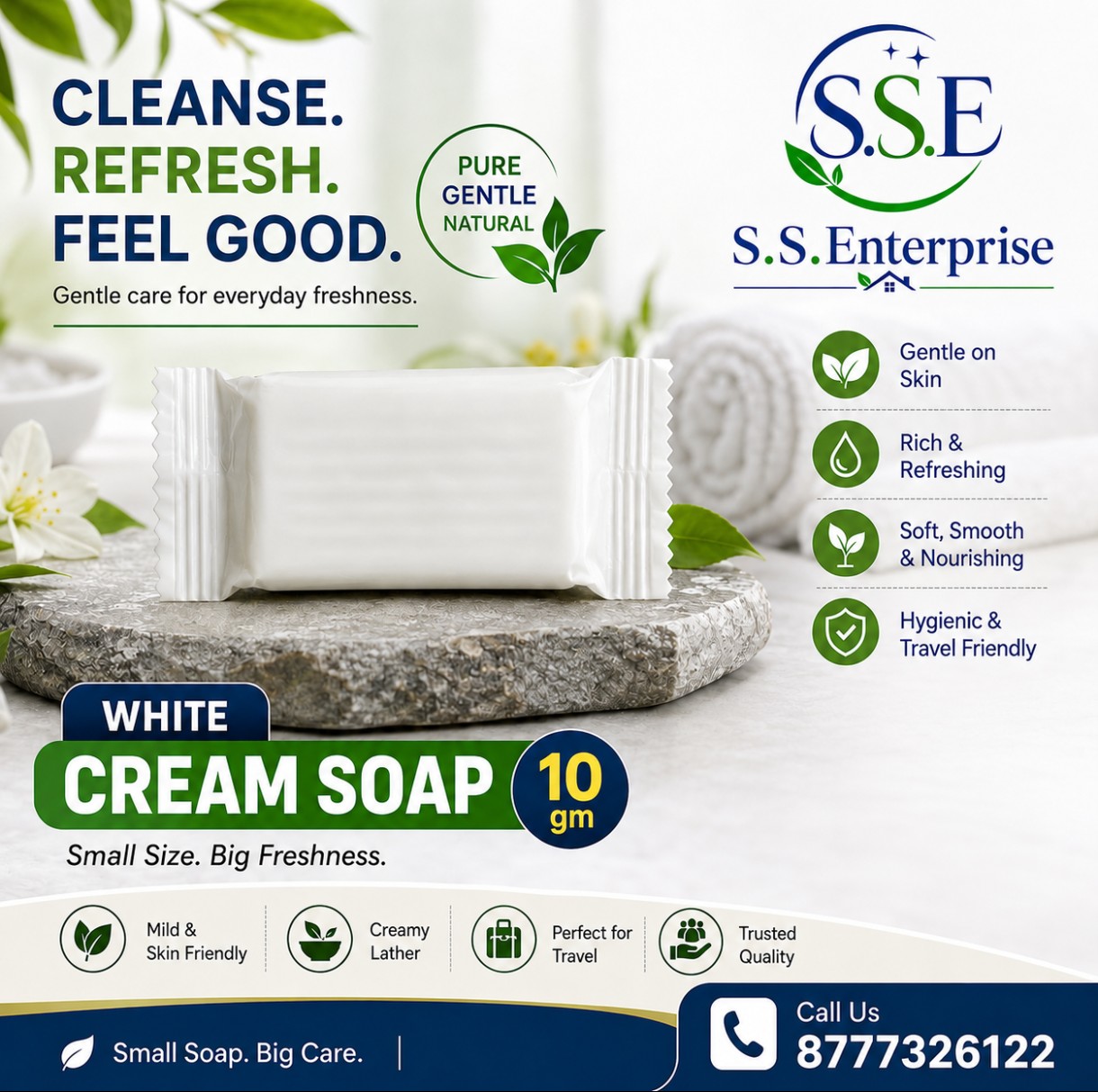 White Cream Soap 10 gm