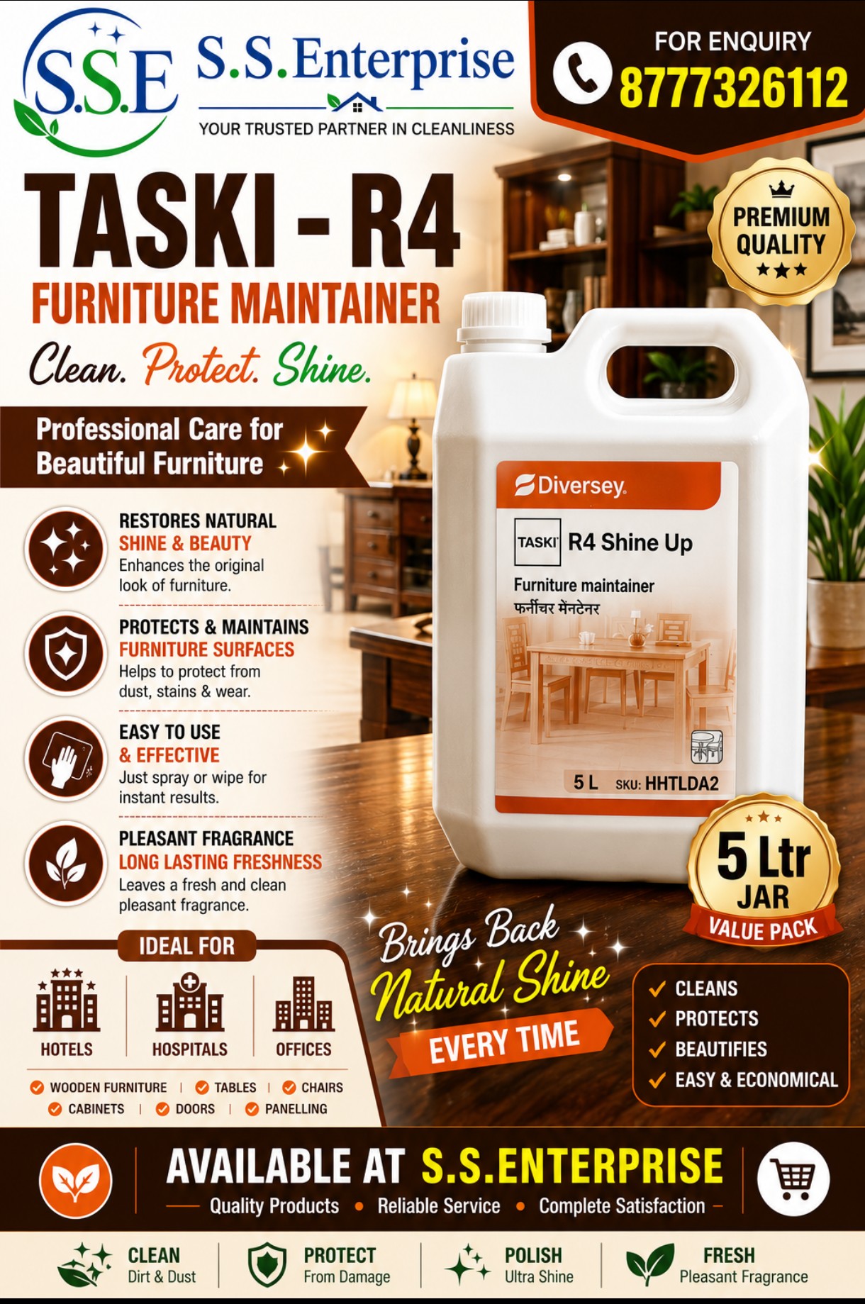 TASKI - R4  Furniture Maintainer