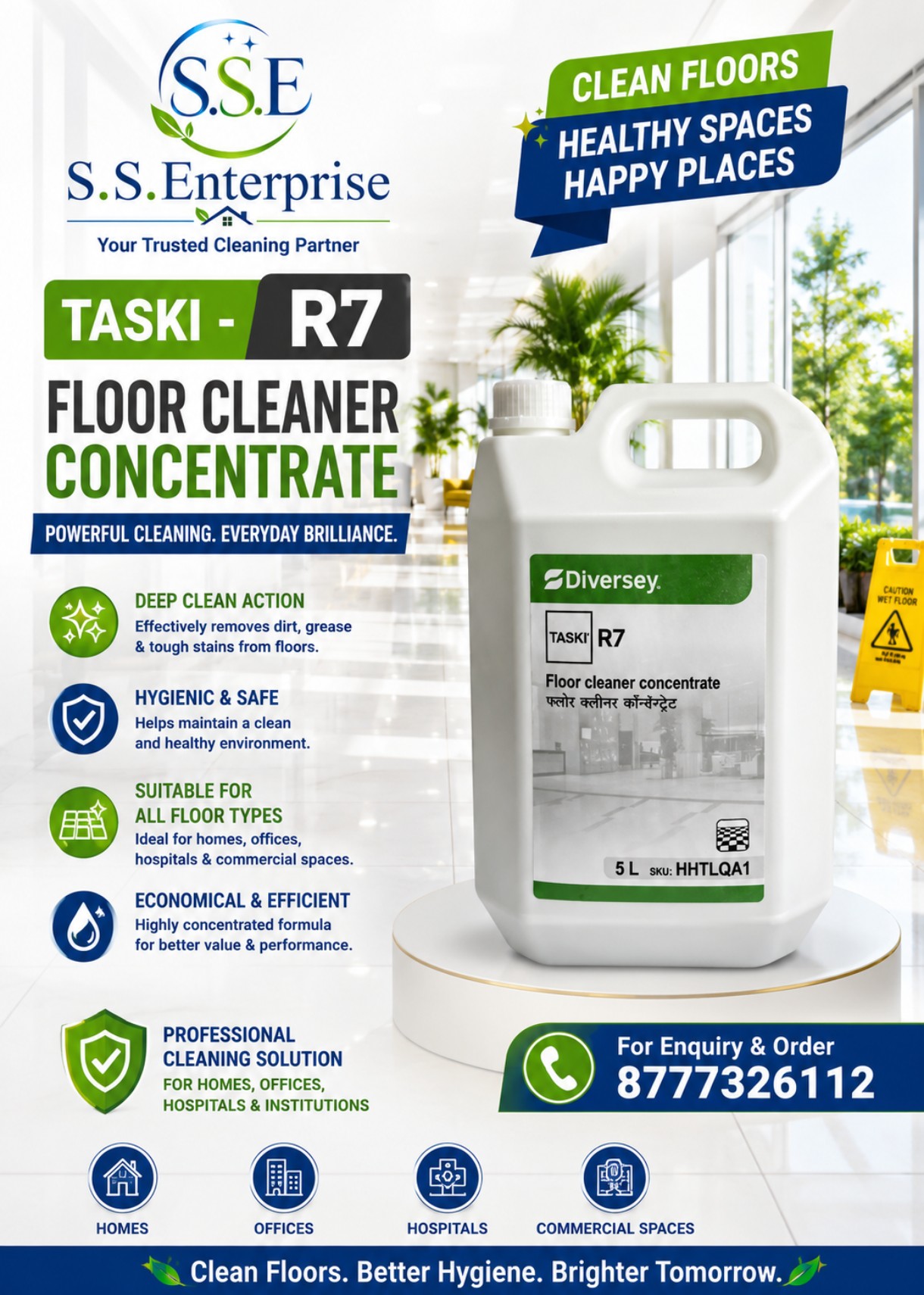 TASKI - R7 Concentrated Floor Cleaner
