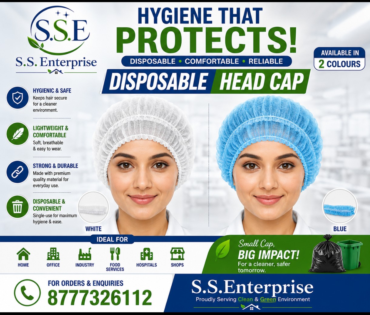 Service Head Cap