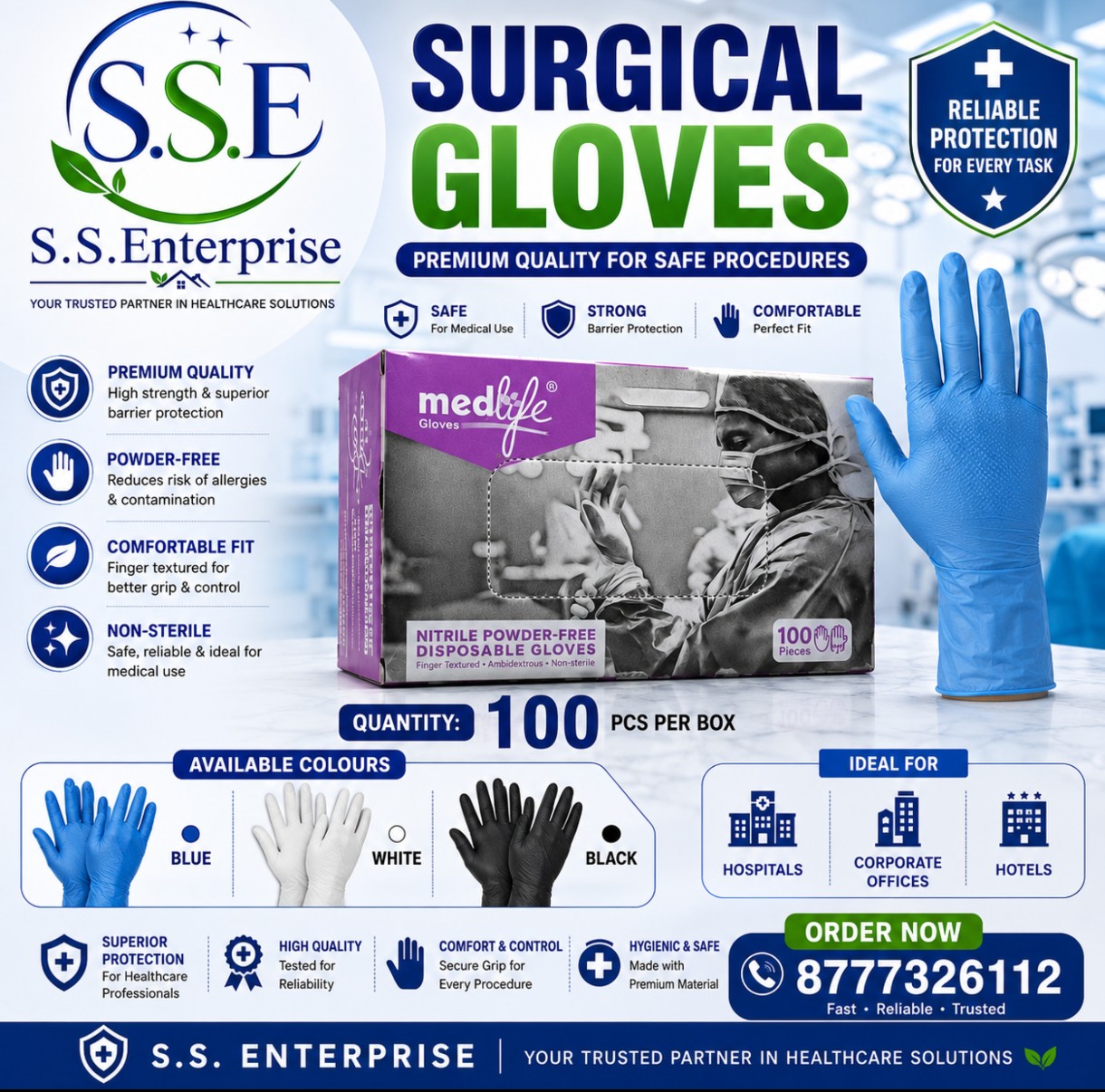 Surgical Hand Gloves
