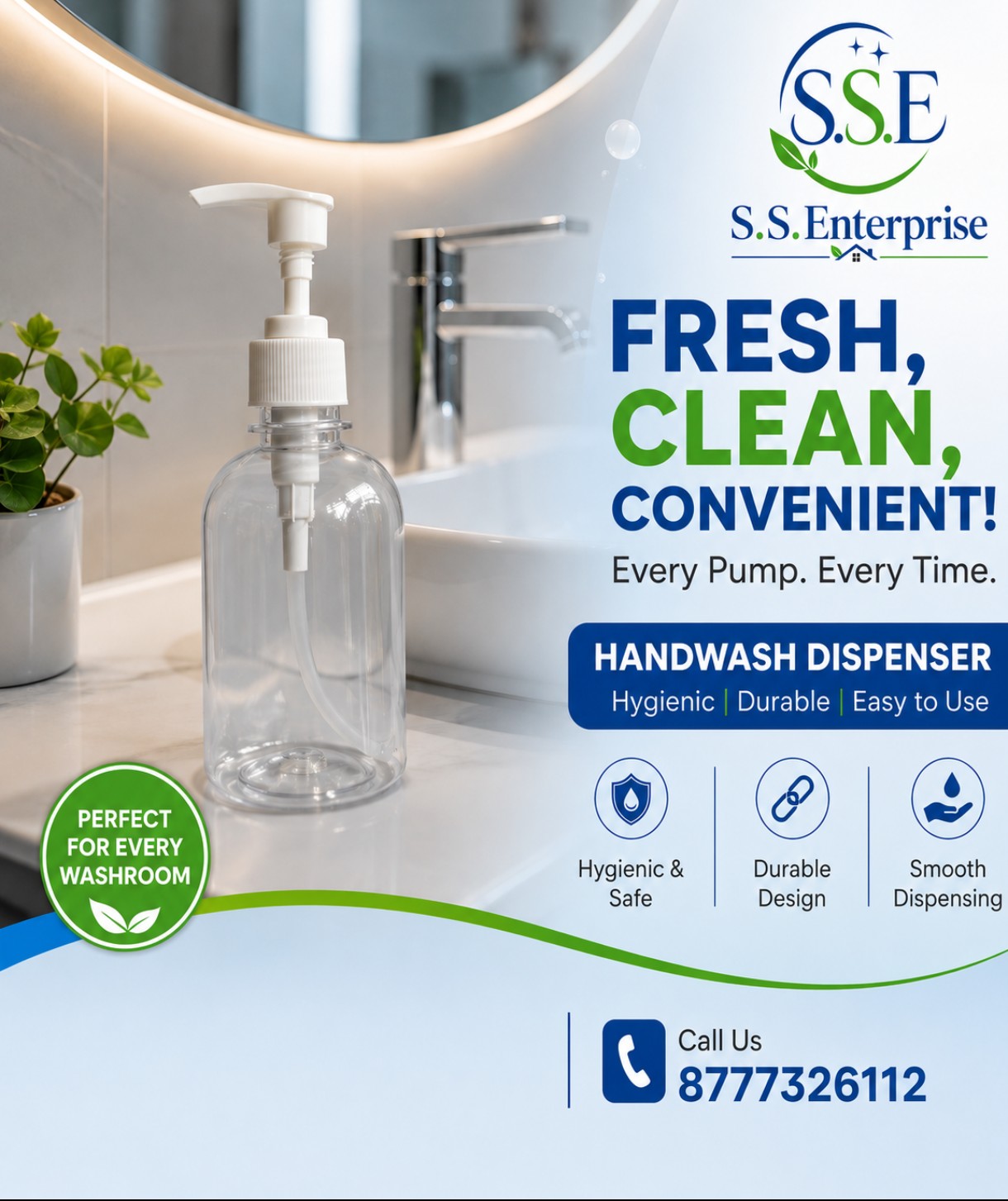 Hand Wash Dispenser Bottle