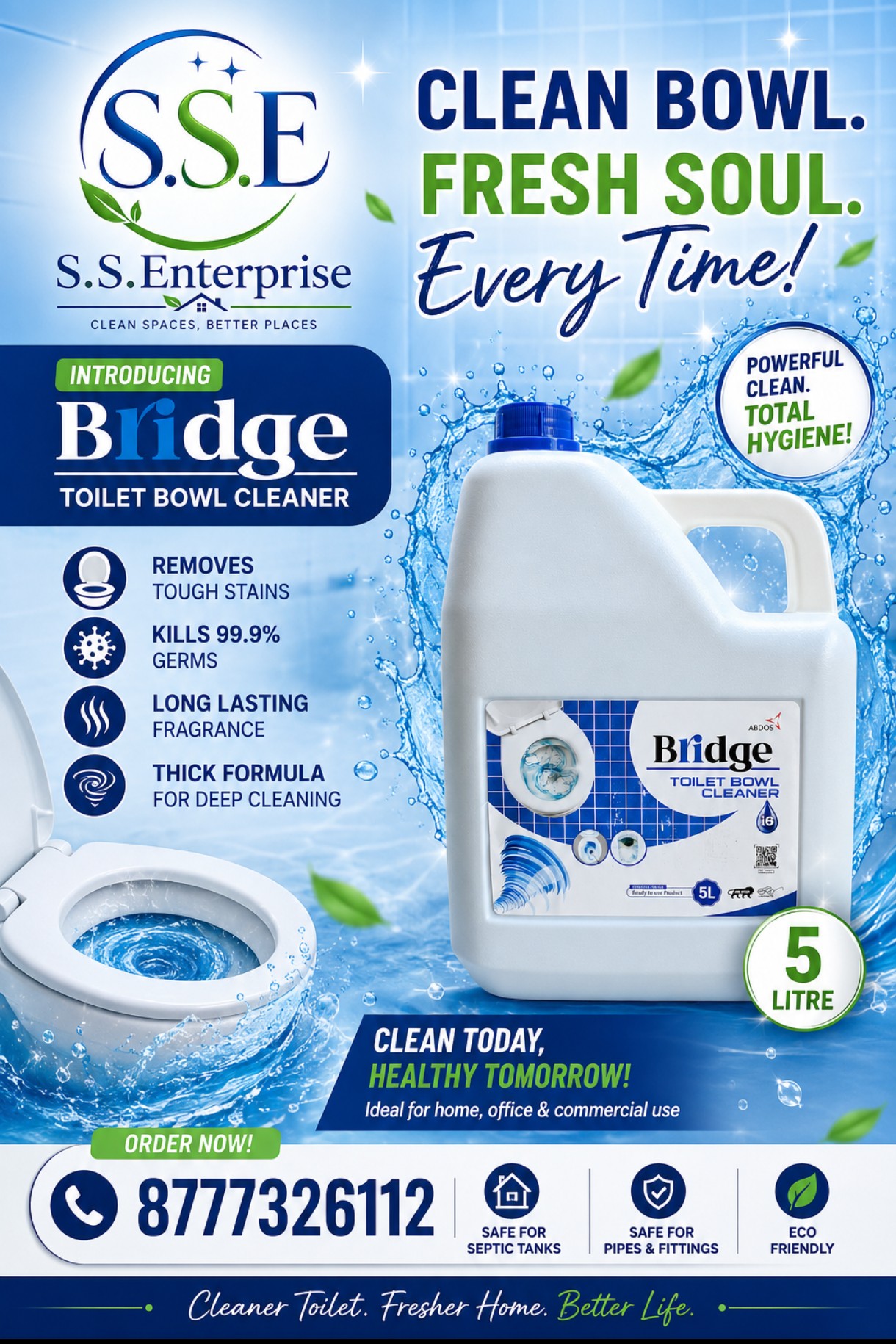 ABDOS - i6 Toilet Bowl Cleaner