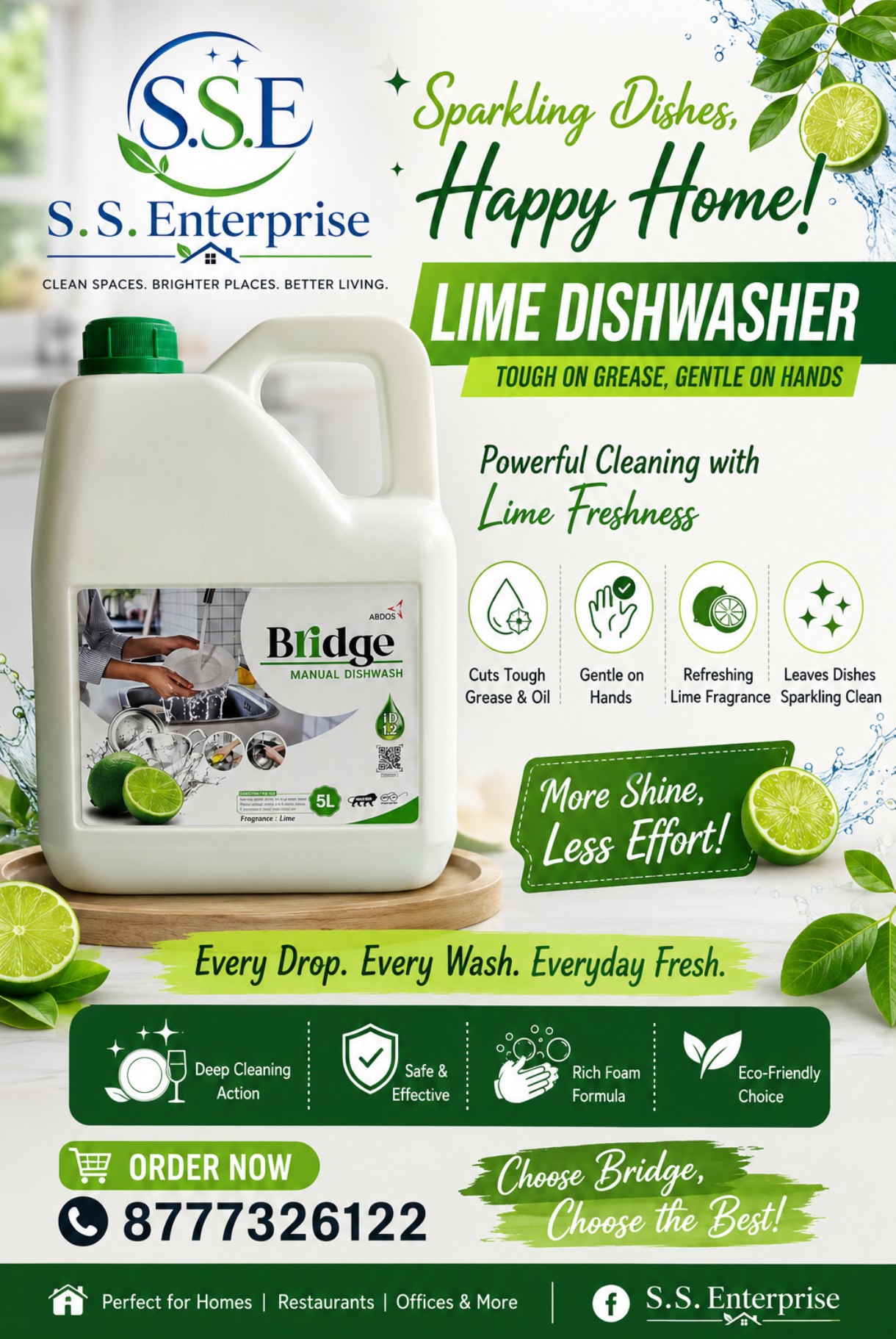 ABDOS - Concentrate Dishwasher ( Lemon  Fragrance )