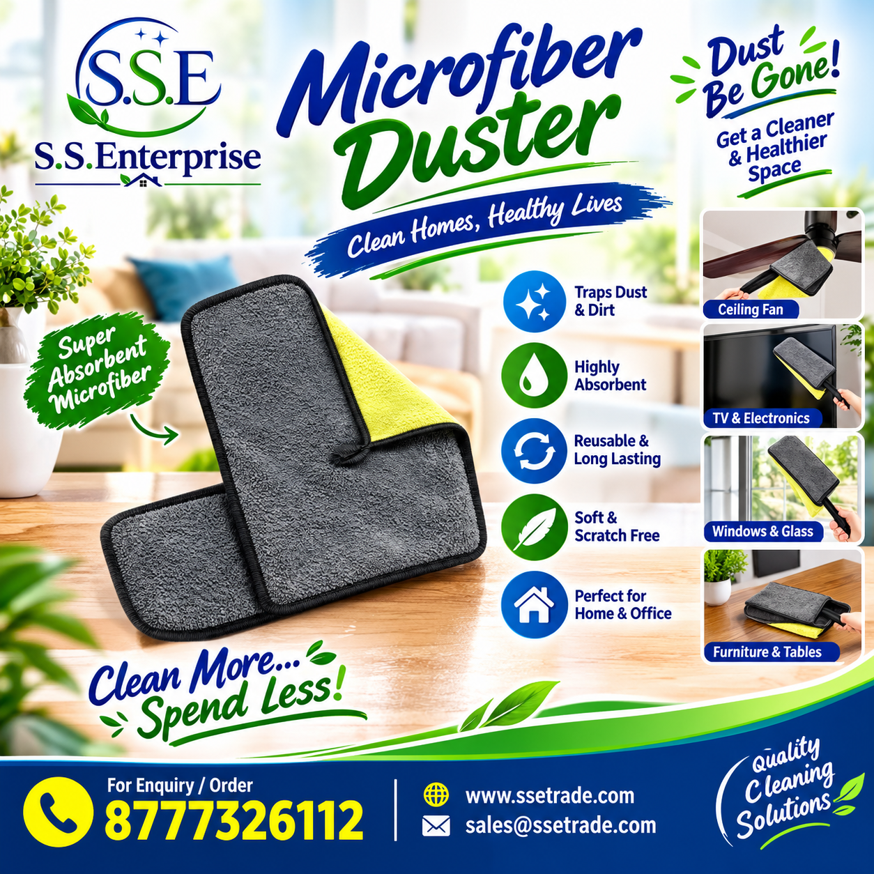 Microfiber Duster ( Standard Size )