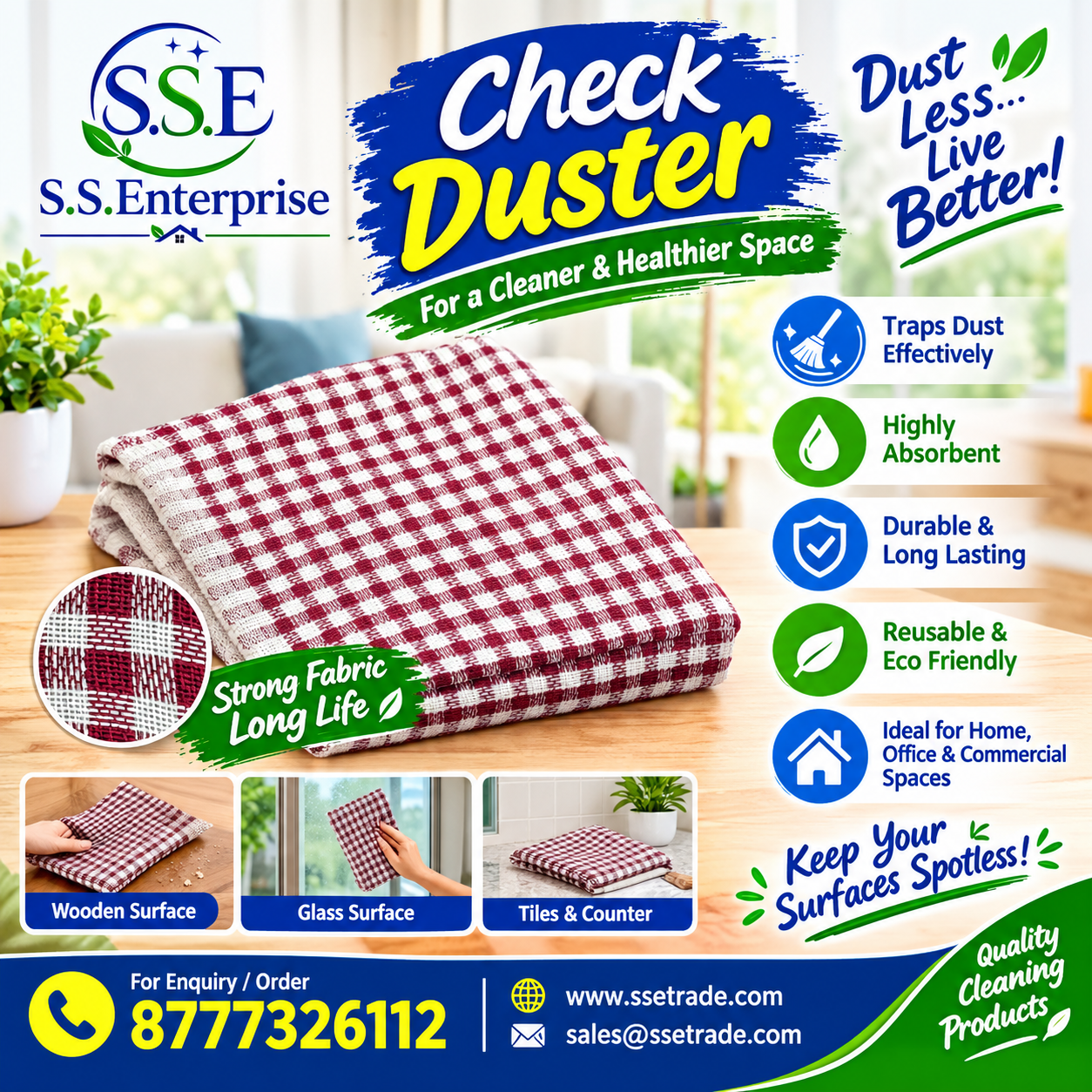 Check Duster ( Standard Size )